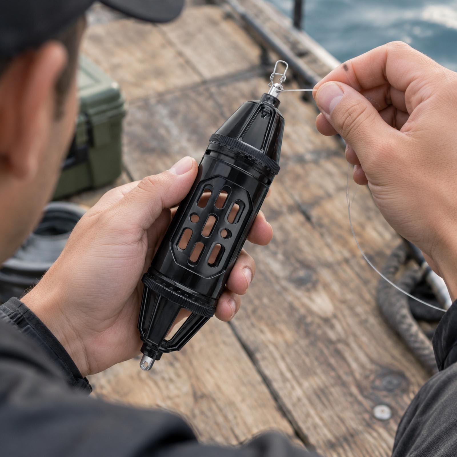 Tops - Gaiola de Policarbonato Resistente para Pesca